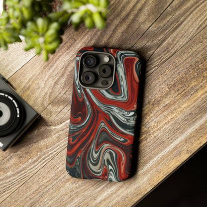 Red Liquid - Protective Phone Case