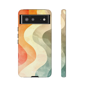 Flowing Waves Dance - Google Pixel Case
