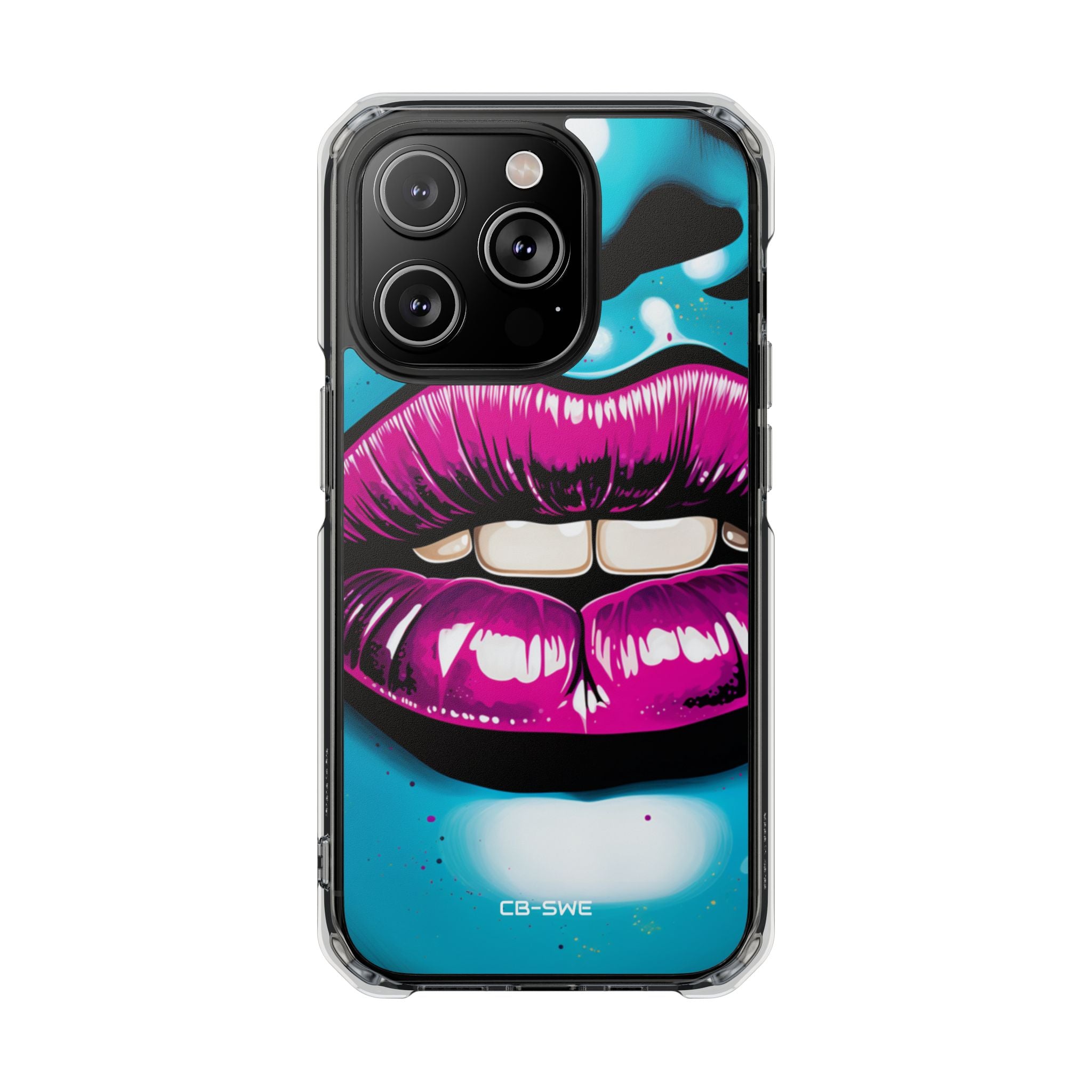 Vivid Lips Contrast iPhone Case - Impact