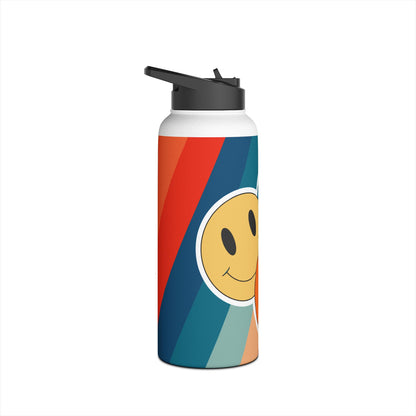 Smiley Trio Radiance - Stainless Steel Water Bottle