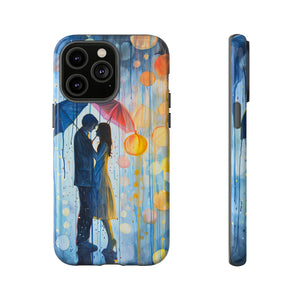 Rainy Day Love Umbrellas - Protective Phone Case