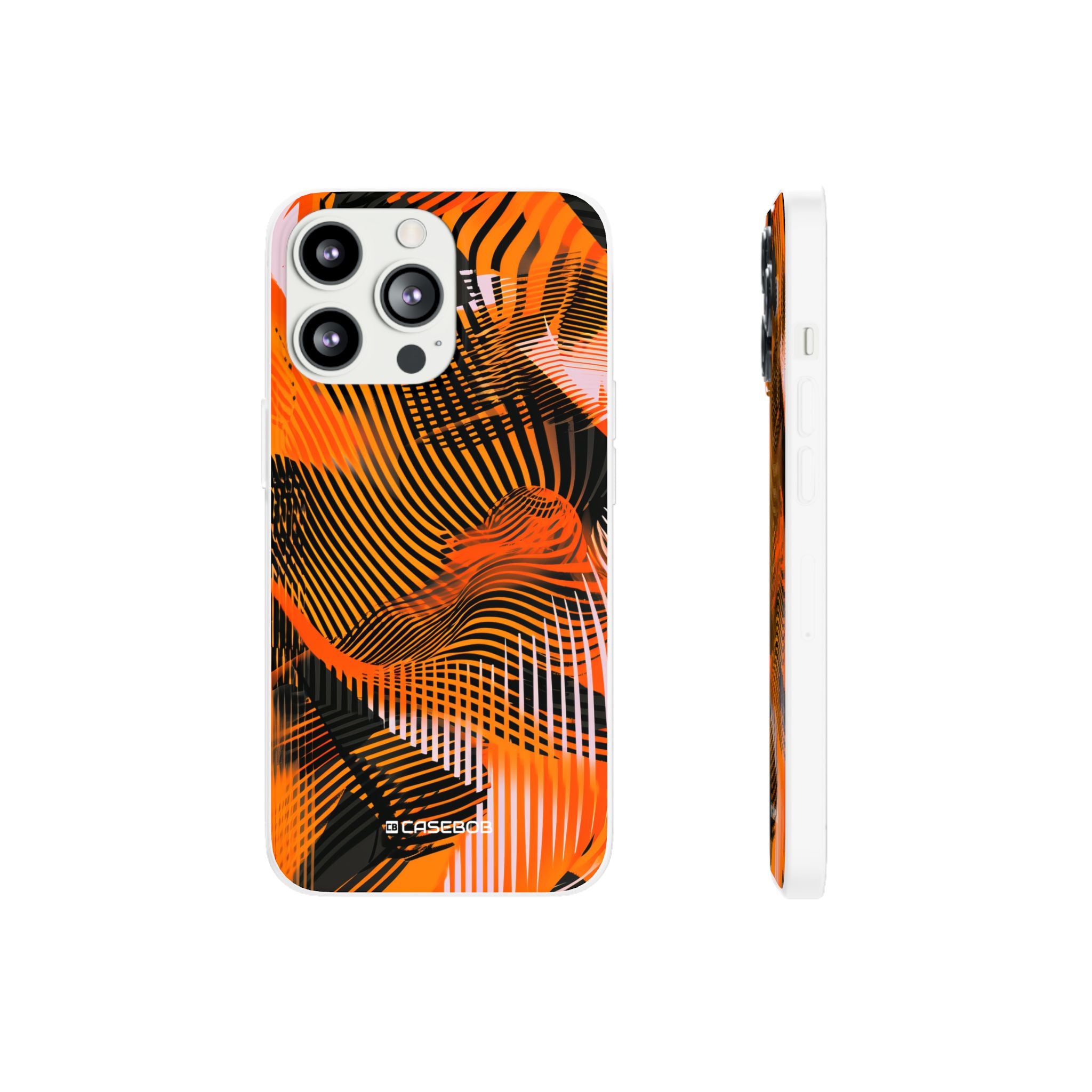 Pantone Tangerine  | Phone Case for iPhone (Flexible Case)