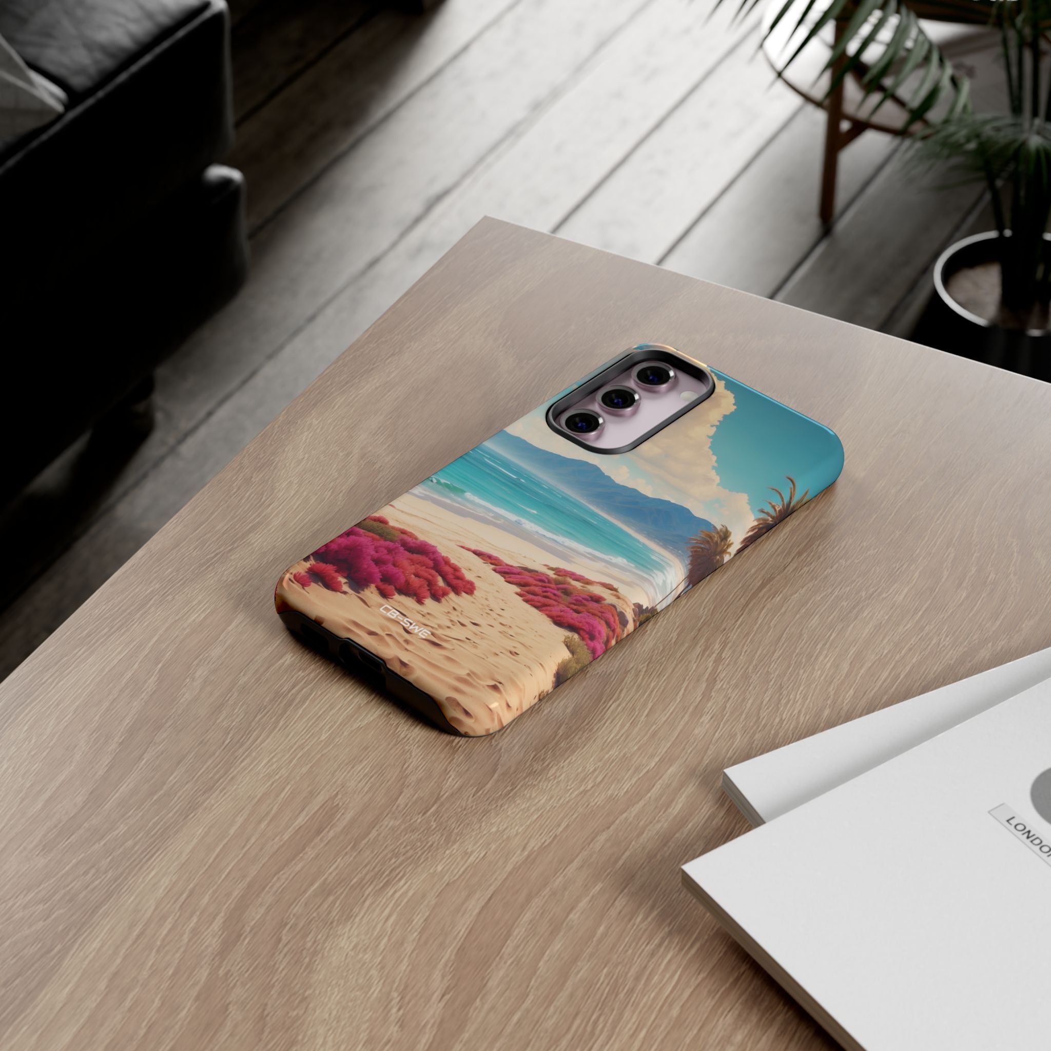 Footprints Trace Sand - Samsung Case