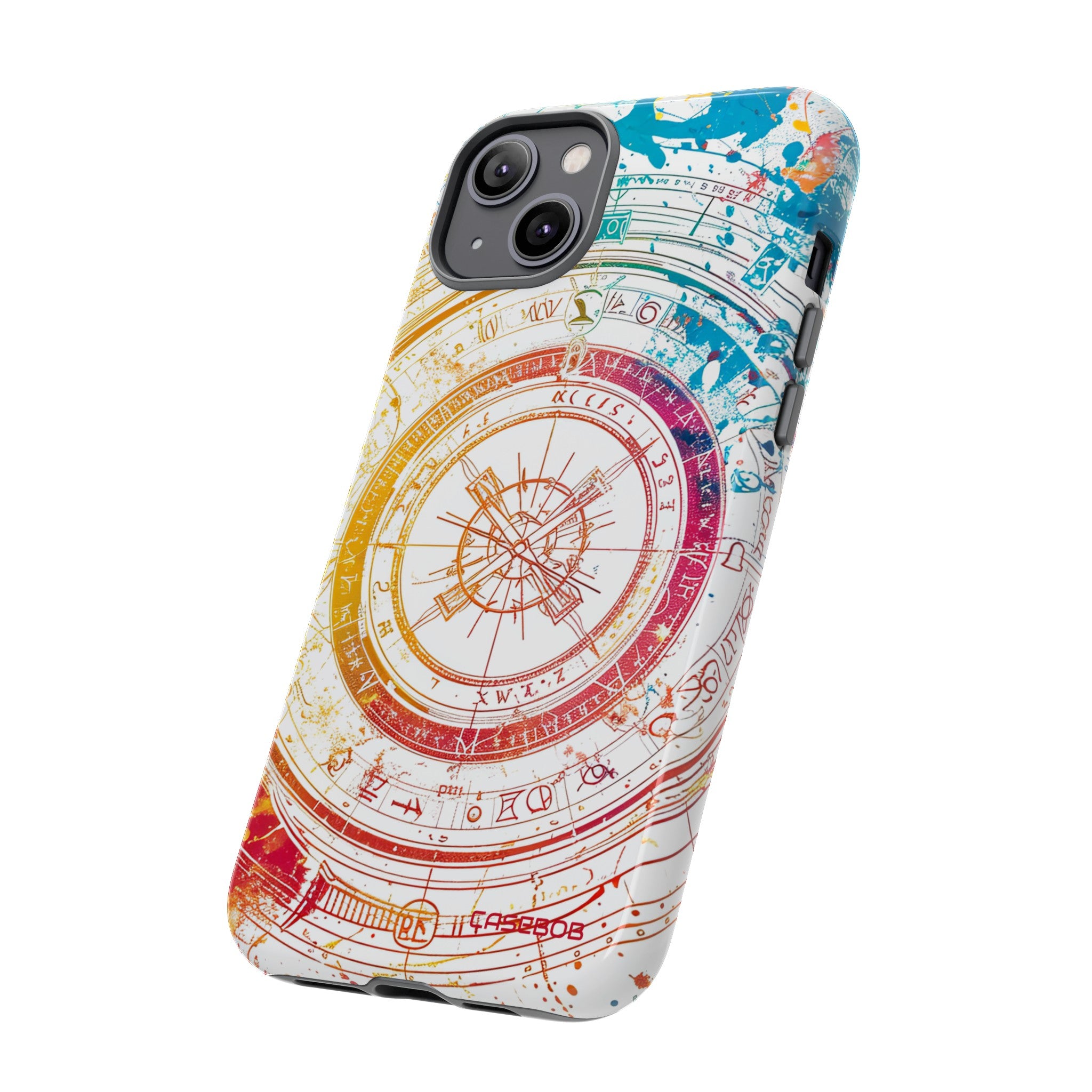 Astrological Wheel Wonders - Protective Phone Case