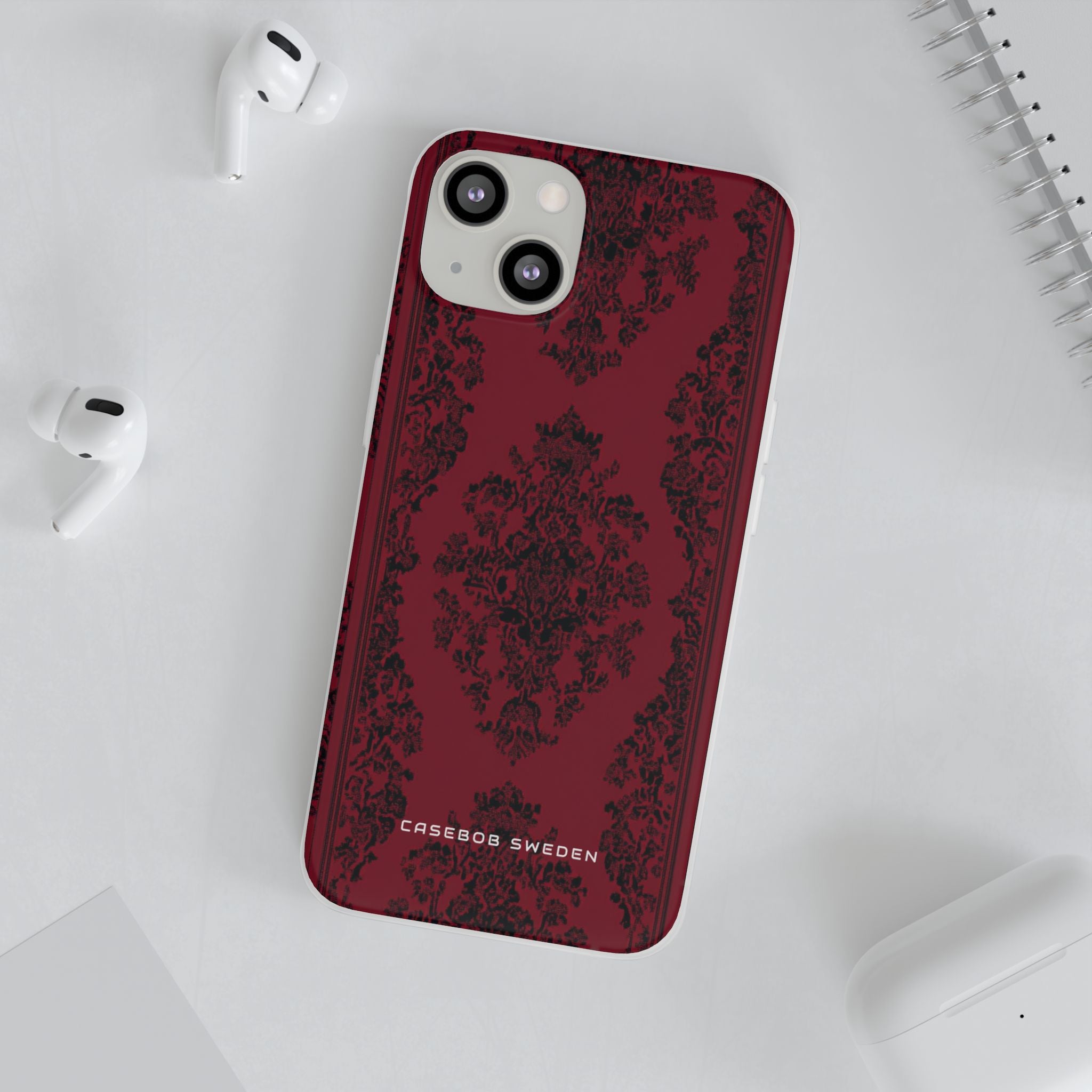 Gothic Crimson Elegance iPhone 13 - Flexi Phone Case