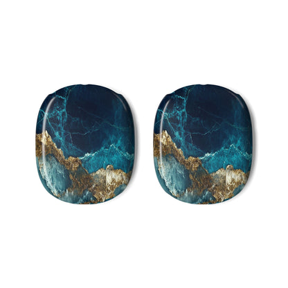 Golden Fracture Teal - AirPod Max Case