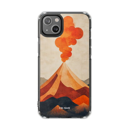 Erupting Heat Waves iPhone Case - Impact