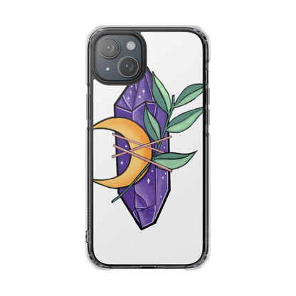 Mystical Moon Crystal iPhone Case - Impact