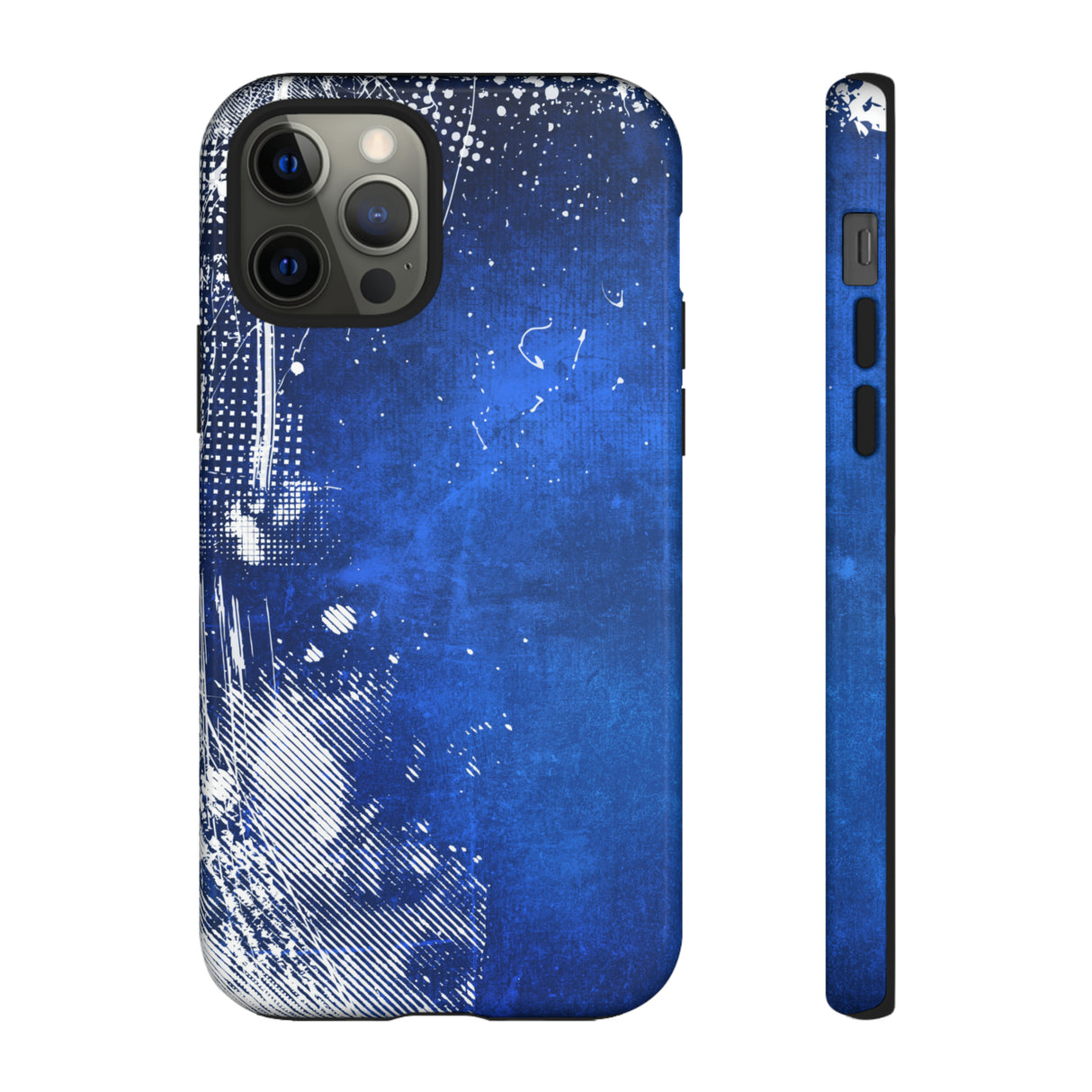 Grunge Blue - Protective Phone Case