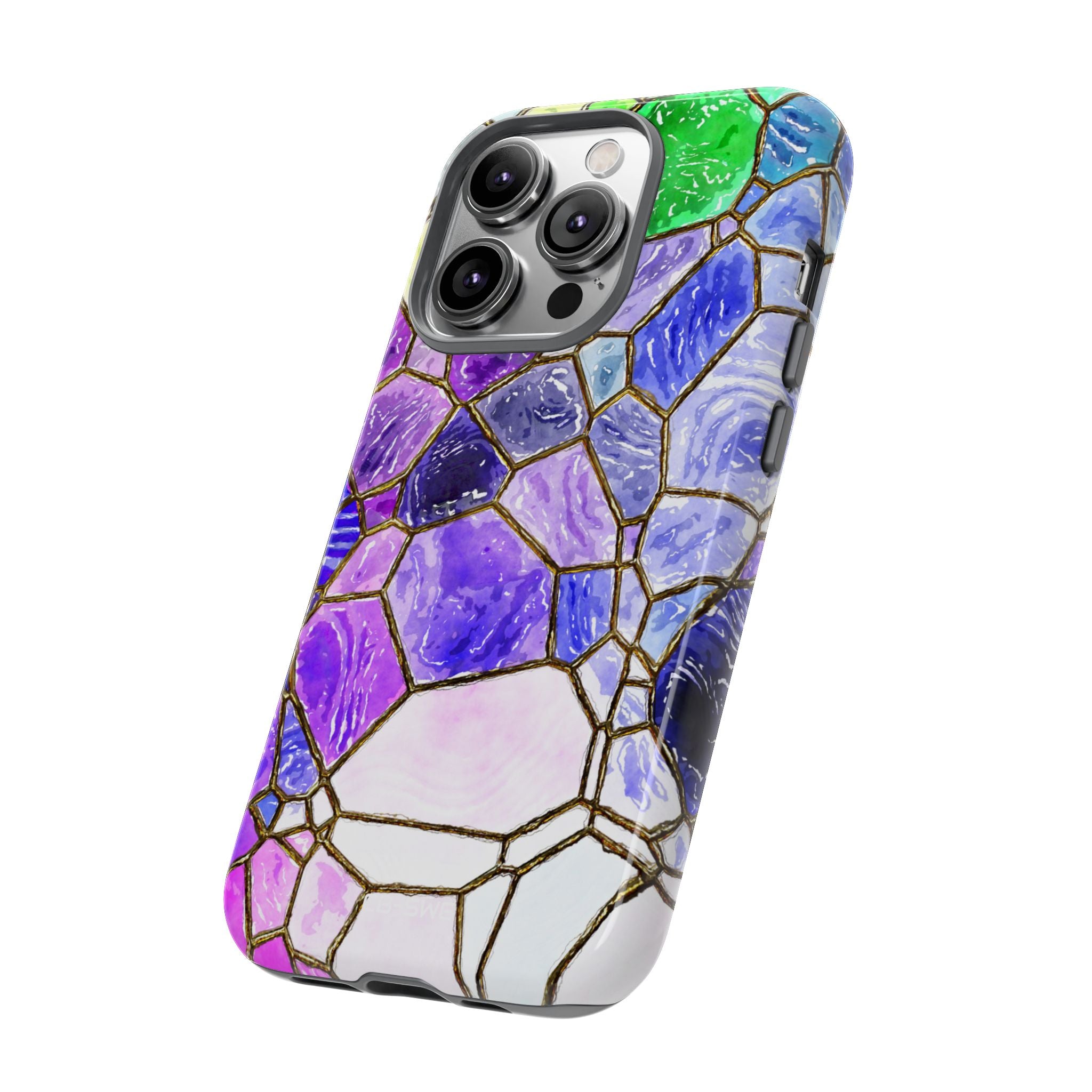 Colorful Glass Mosaic - iPhone Case