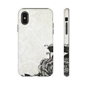 Rosett Gothic Flower - Protective Phone Case