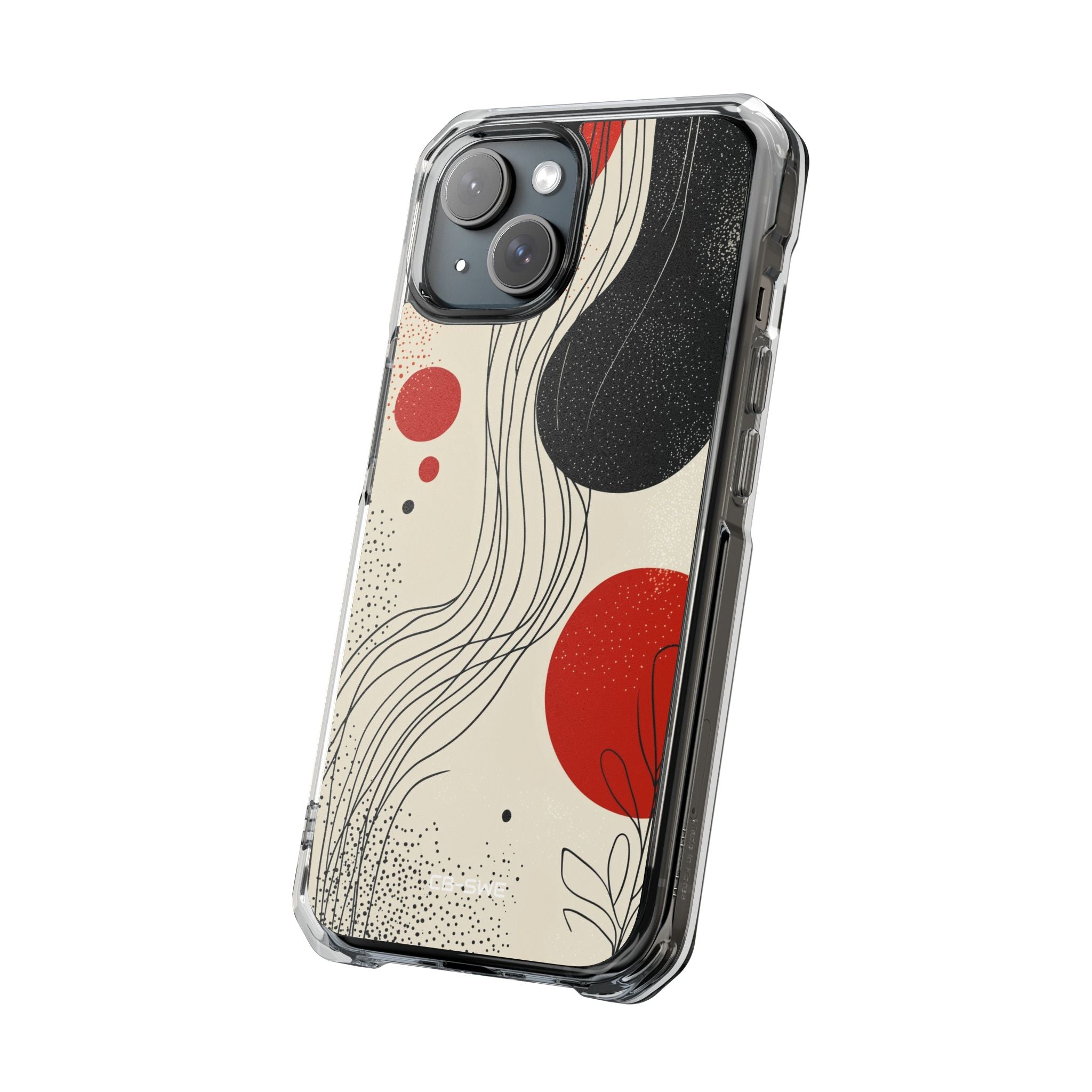 Waves Embrace Flora iPhone Case - Impact