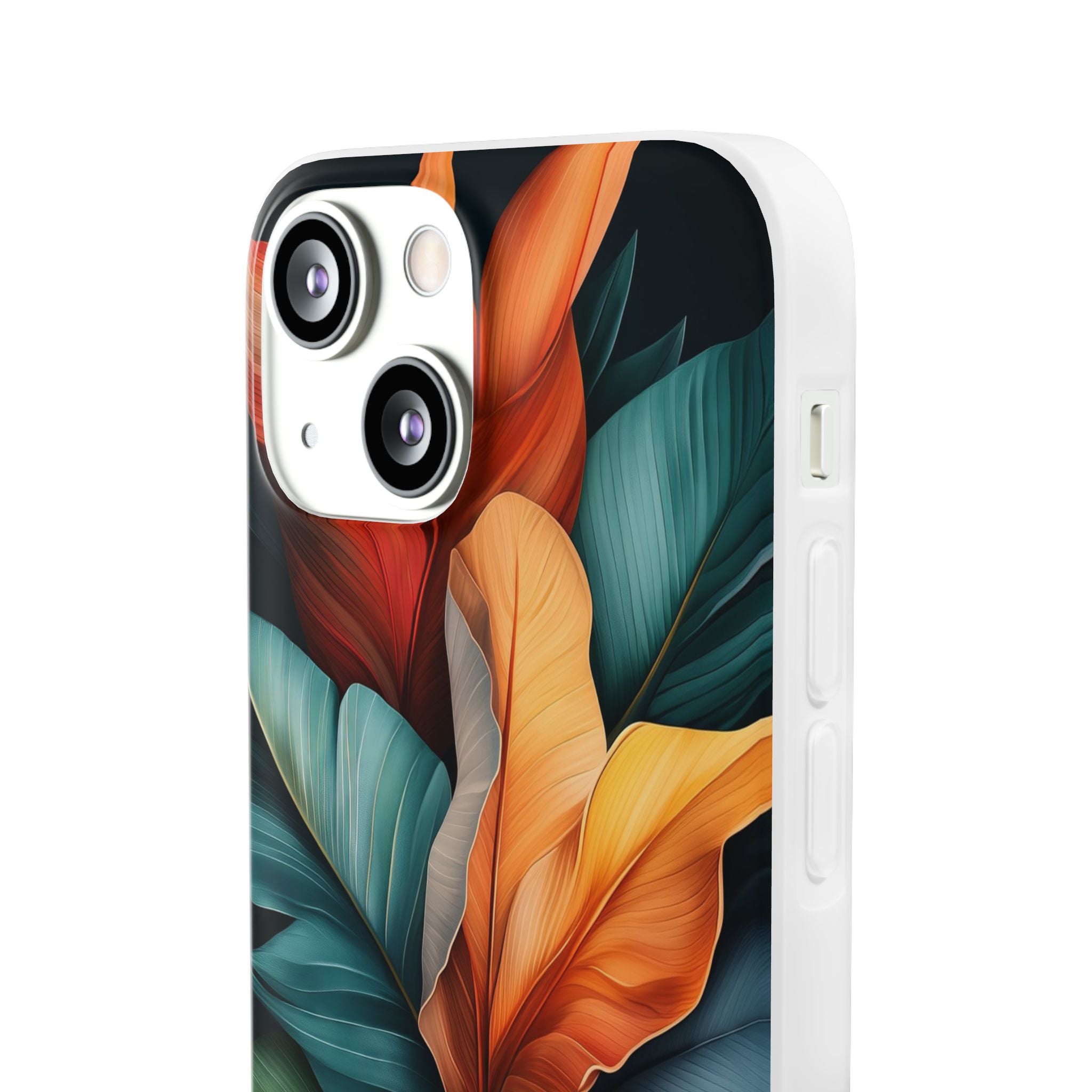 Tropical Leafburst iPhone 13 mini Case - Soft