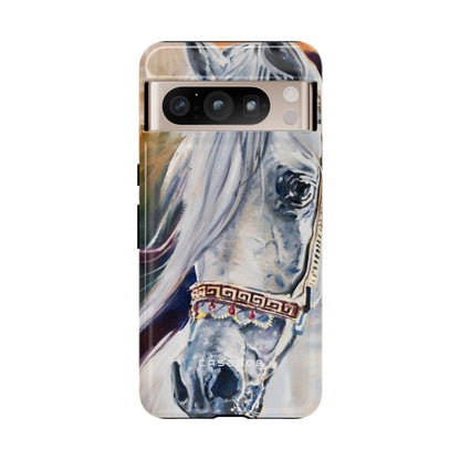 White Arabian - Protective Phone Case