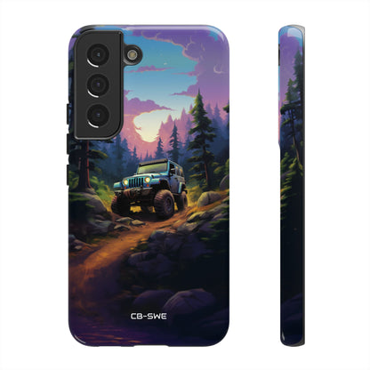 Sunset Forest Drive - Samsung Case