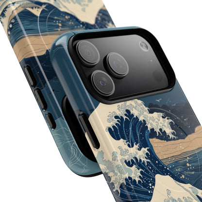 Cresting Blue Wave iPhone 17 Pro Max Case - Tough+