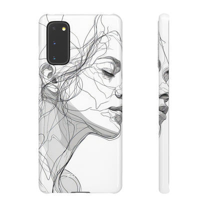 Ethereal Contours | Slim Phone Case for Samsung