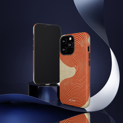 Warm Curves Dance - iPhone Case