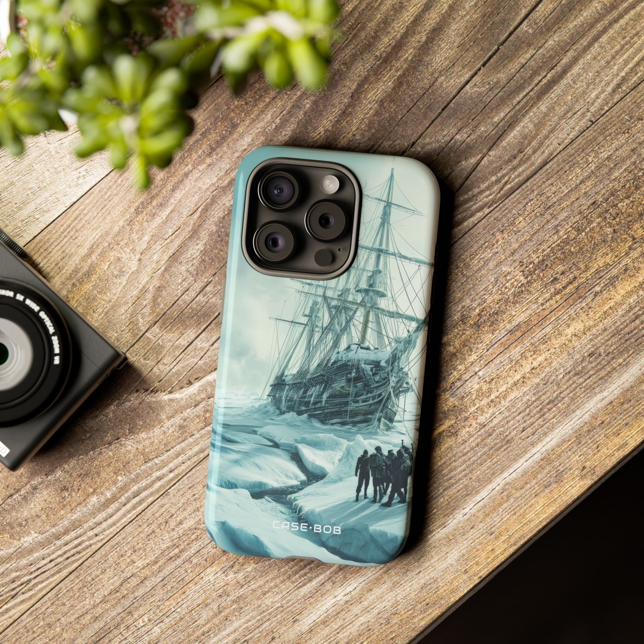 Icebound Ship iPhone 15 Pro Case - Tough