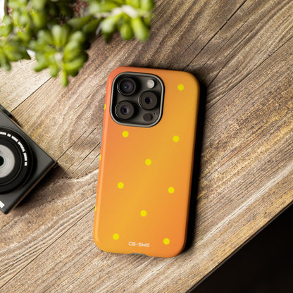 Sunset Dots Radiance - iPhone Case