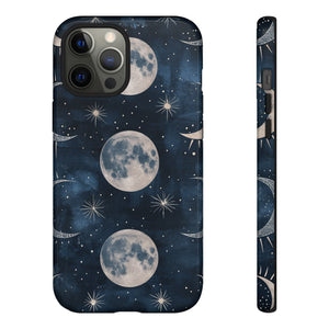 Lunar Phases Serenity - Protective Phone Case