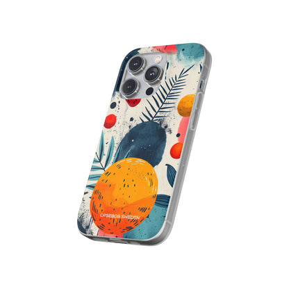 Vibrant Fruit Canvas - Flexi iPhone 14 Phone Case