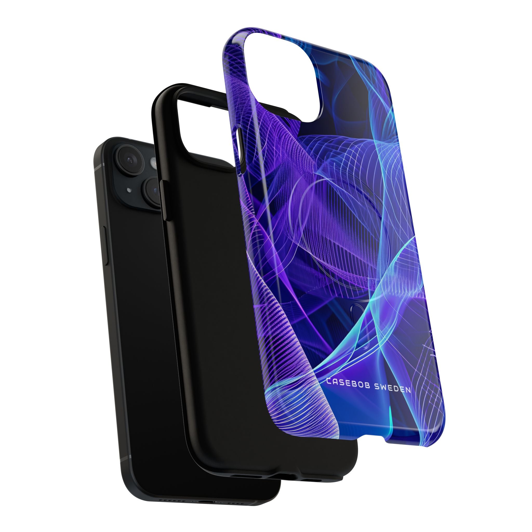 Gradient Flowscape iPhone 15 | Tough+ Phone Case