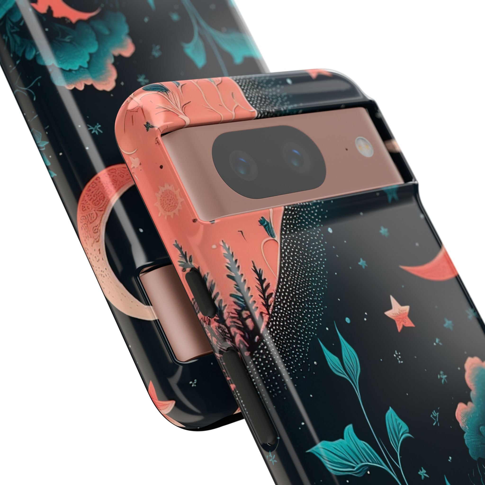 Cosmic Floral Dreams - Google Pixel Case