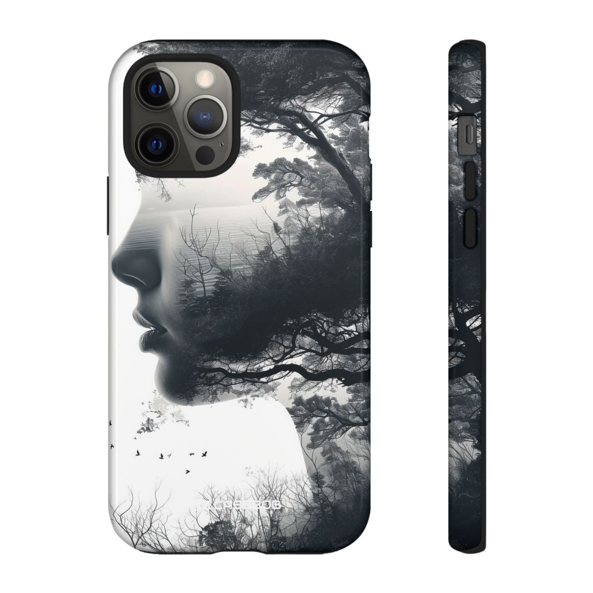 **Nature Silhouette** | Protective Phone Case for iPhone