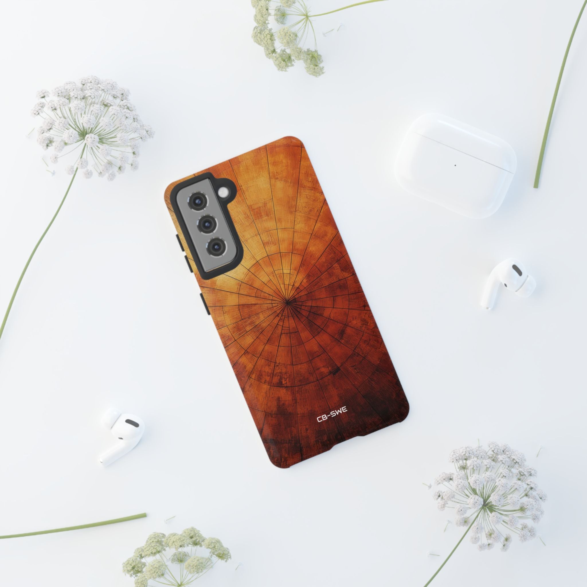 Warm Wood Swirls - Samsung Case