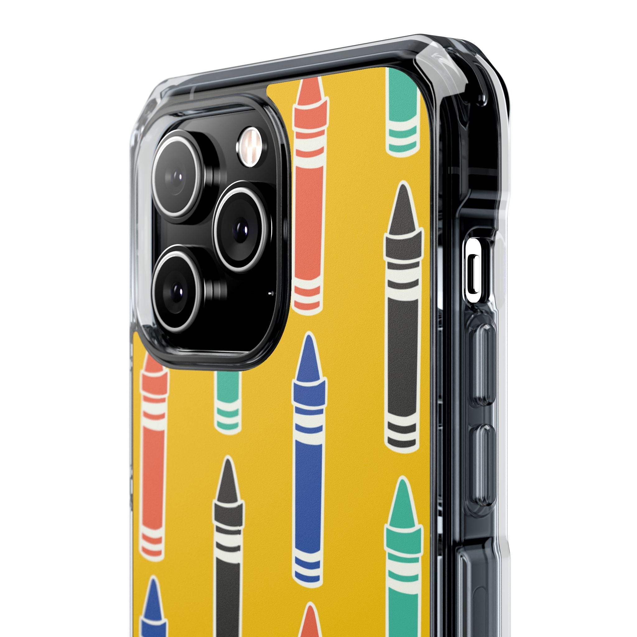 Crayons Dance Joyfully iPhone Case - Impact