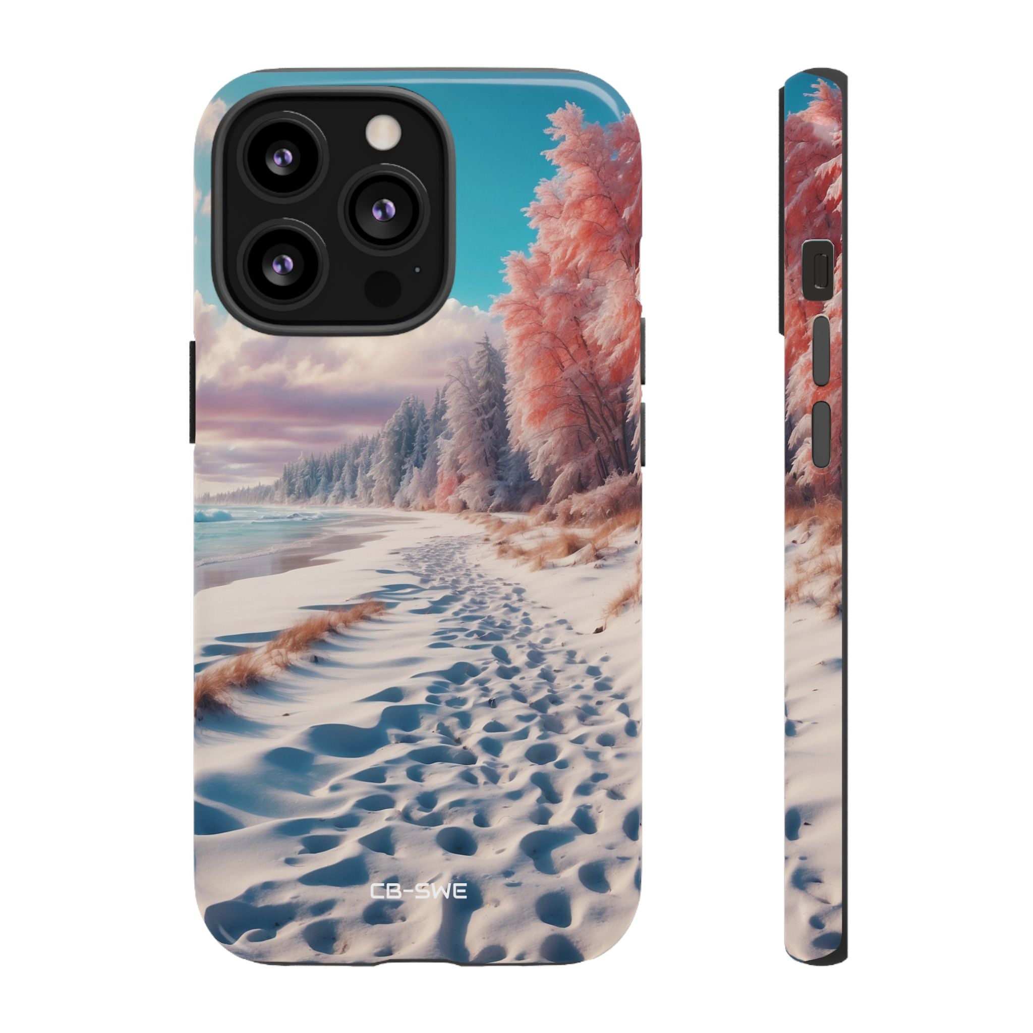 Shadows Embrace Waves - iPhone Case