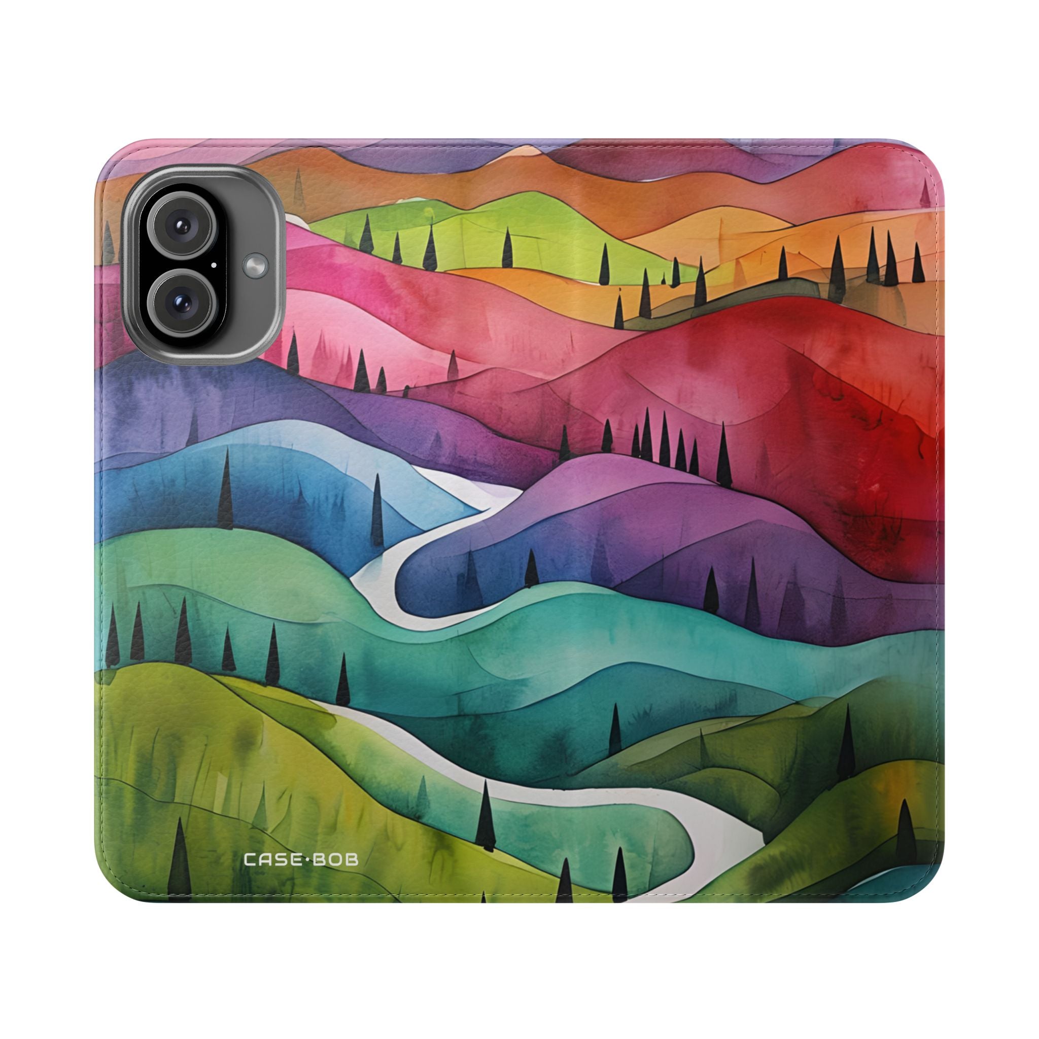 White Pathway - iPhone 16 Plus Case - Wallet