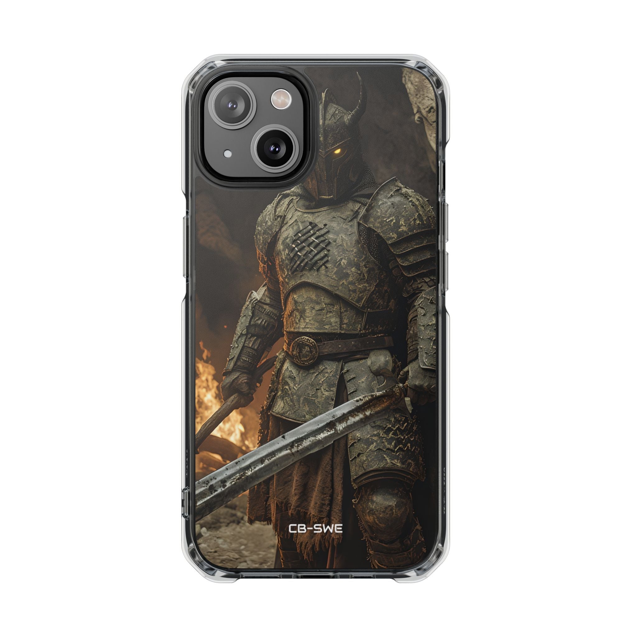 Mystic Warrior's Gaze iPhone Case - Impact