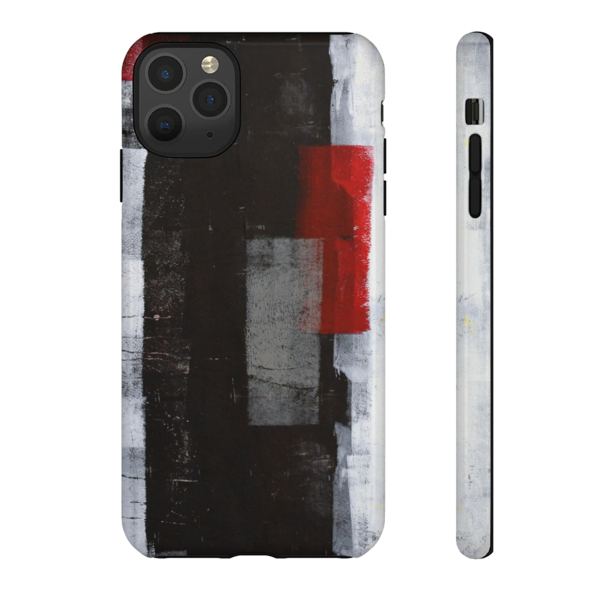 Red Accent Art - Protective Phone Case