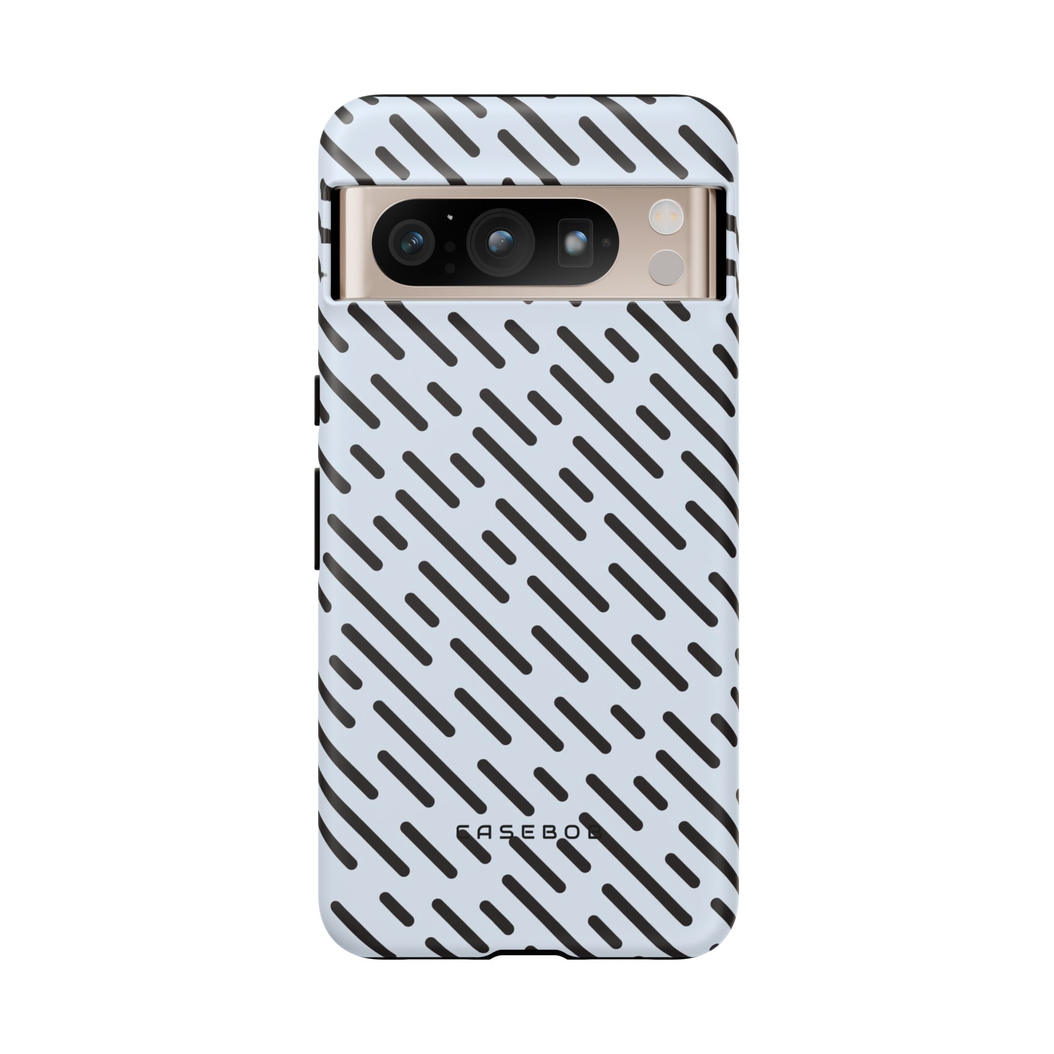 Monochrome Dash - Protective Phone Case