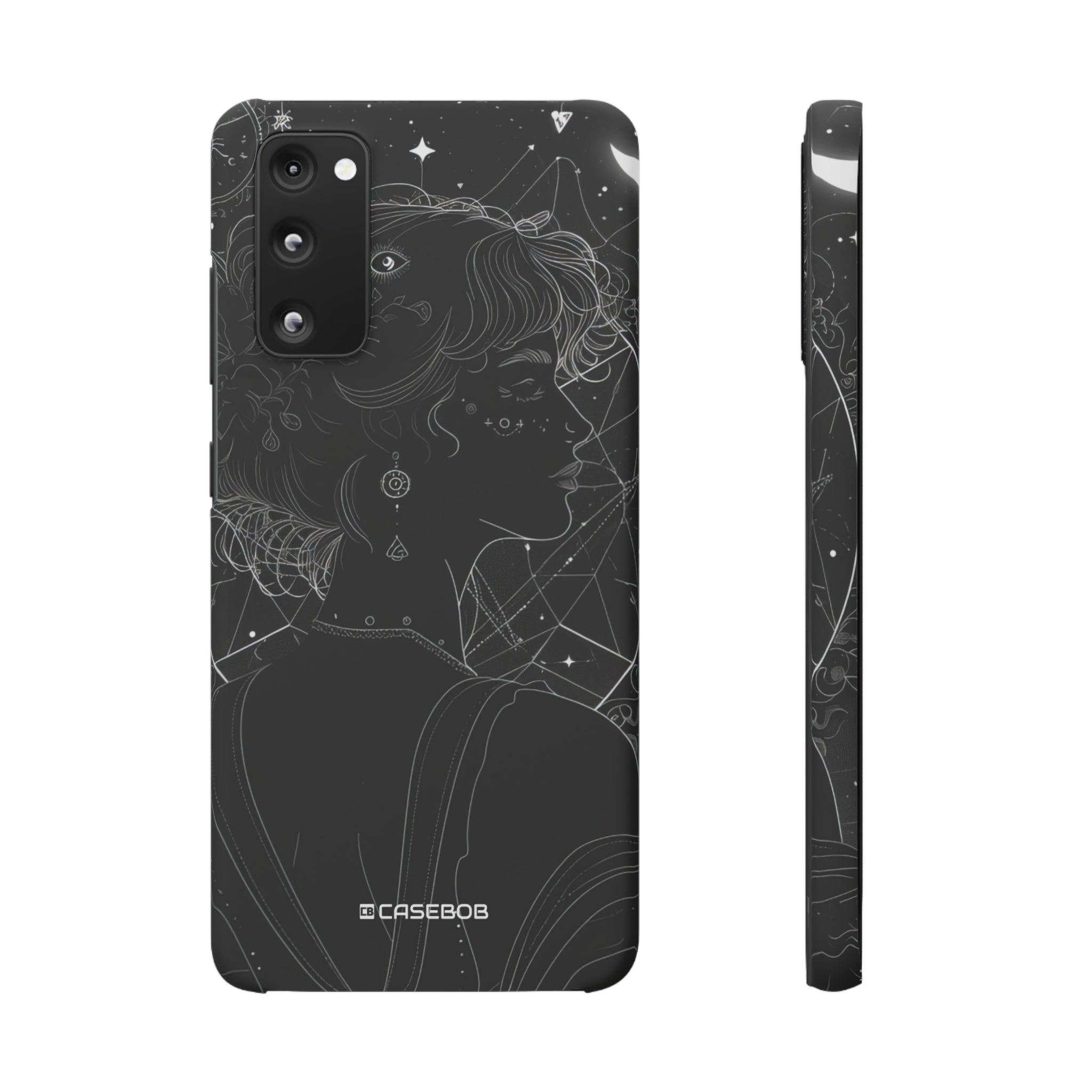 Mystic Starlit Serenity | Slim Phone Case for Samsung