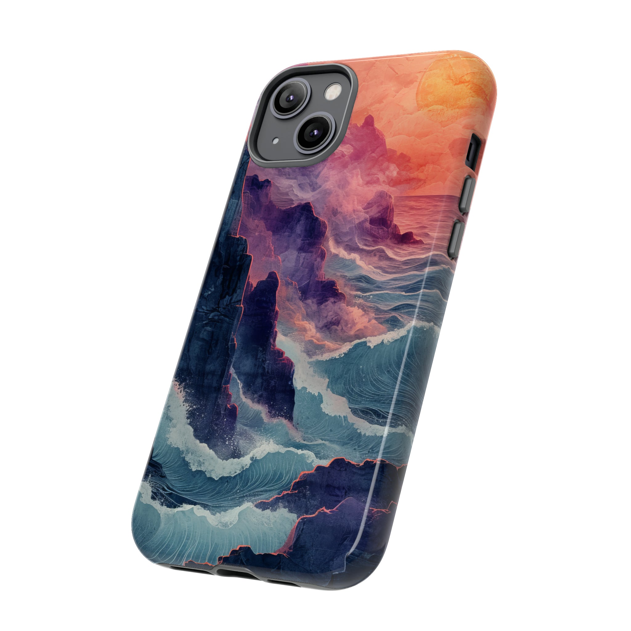 Tranquil Cliffside Views - Protective Phone Case