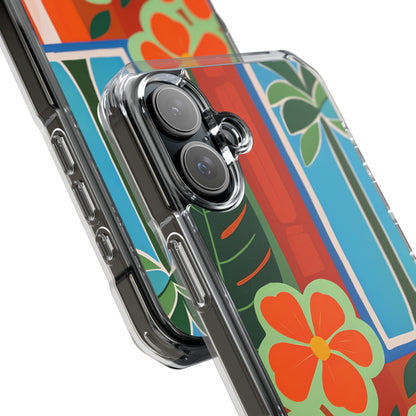 Tropical Geometry Harmony iPhone Case - Impact