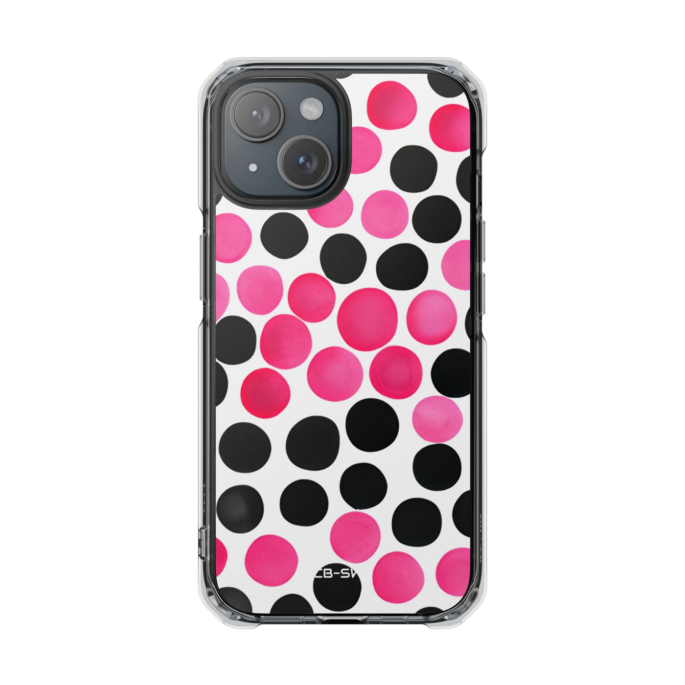 Pulsing Circles Illusion iPhone Case - Impact