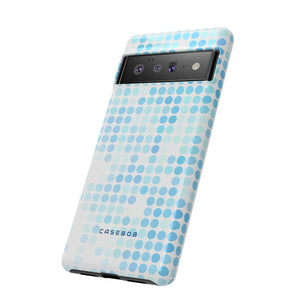 Blue Pixels - Protective Phone Case