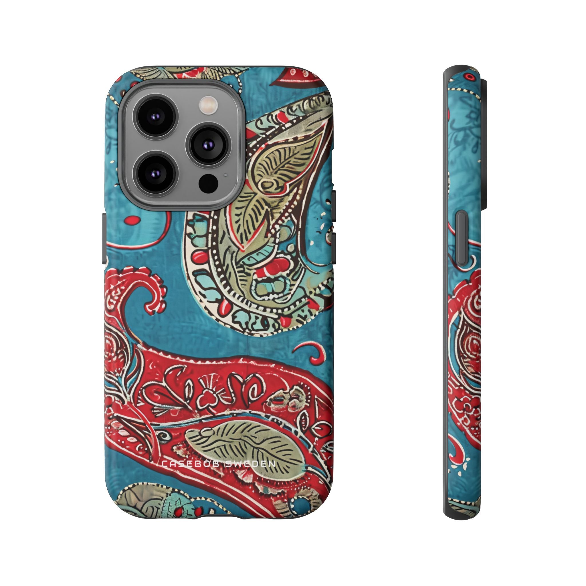 Vintage Paisley Elegance iPhone 14 - Tough Phone Case