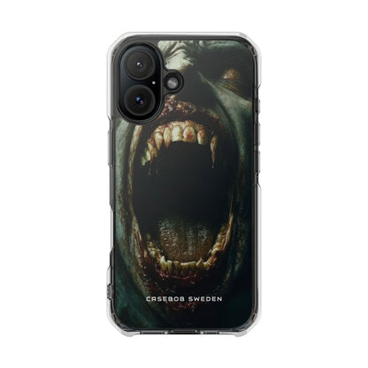 Gothic Wail of Decay iPhone 16 - Clear Impact Phone Case