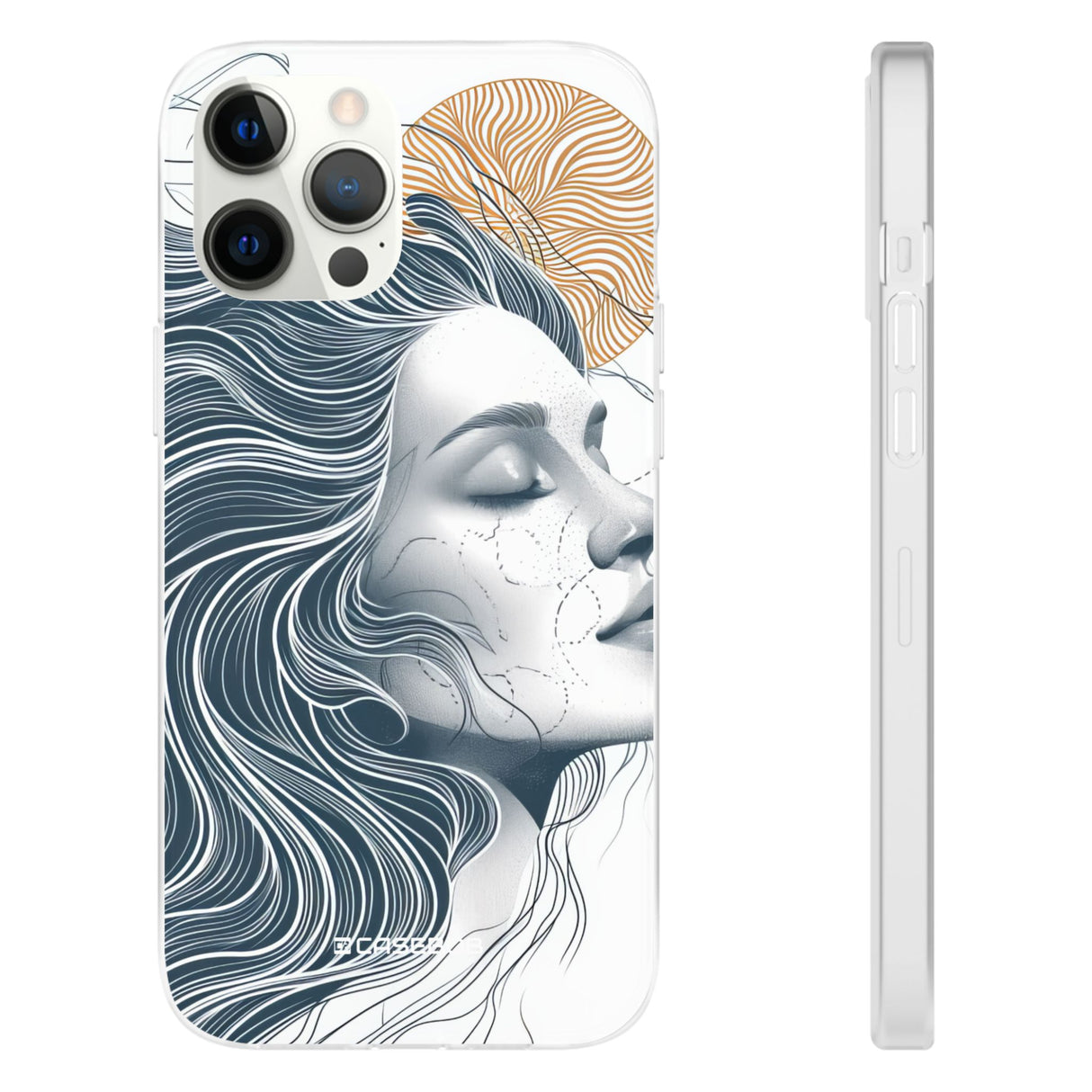 Serene Abstraction | Flexible Phone Case for iPhone