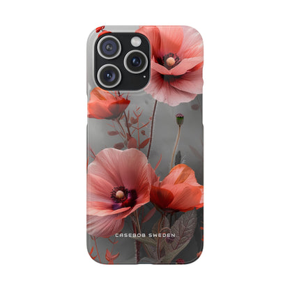 Ethereal Floral Elegance iPhone 15 - Slim Phone Case