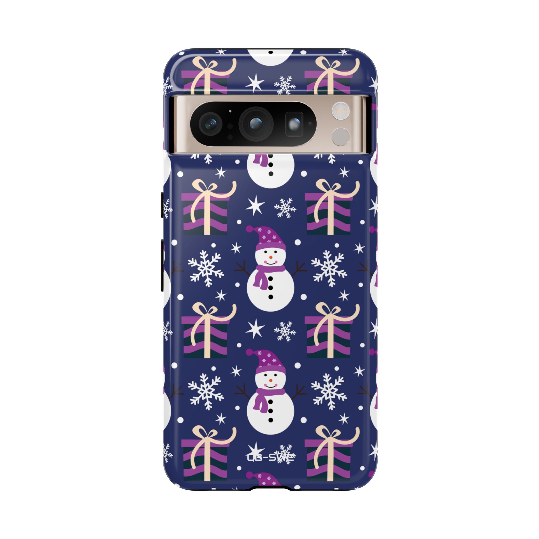 Snowmen Celebrate Joy - Google Pixel Case
