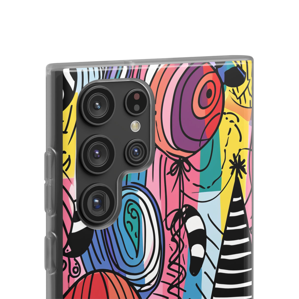 Vibrant Party Whimsy | Flexible Phone Case for Samsung Galaxy