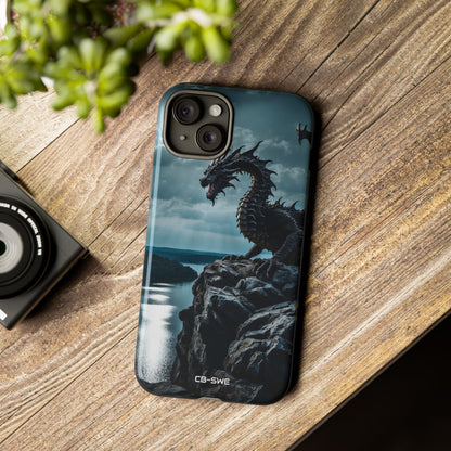 Dragon Soars Moonlight - iPhone Case