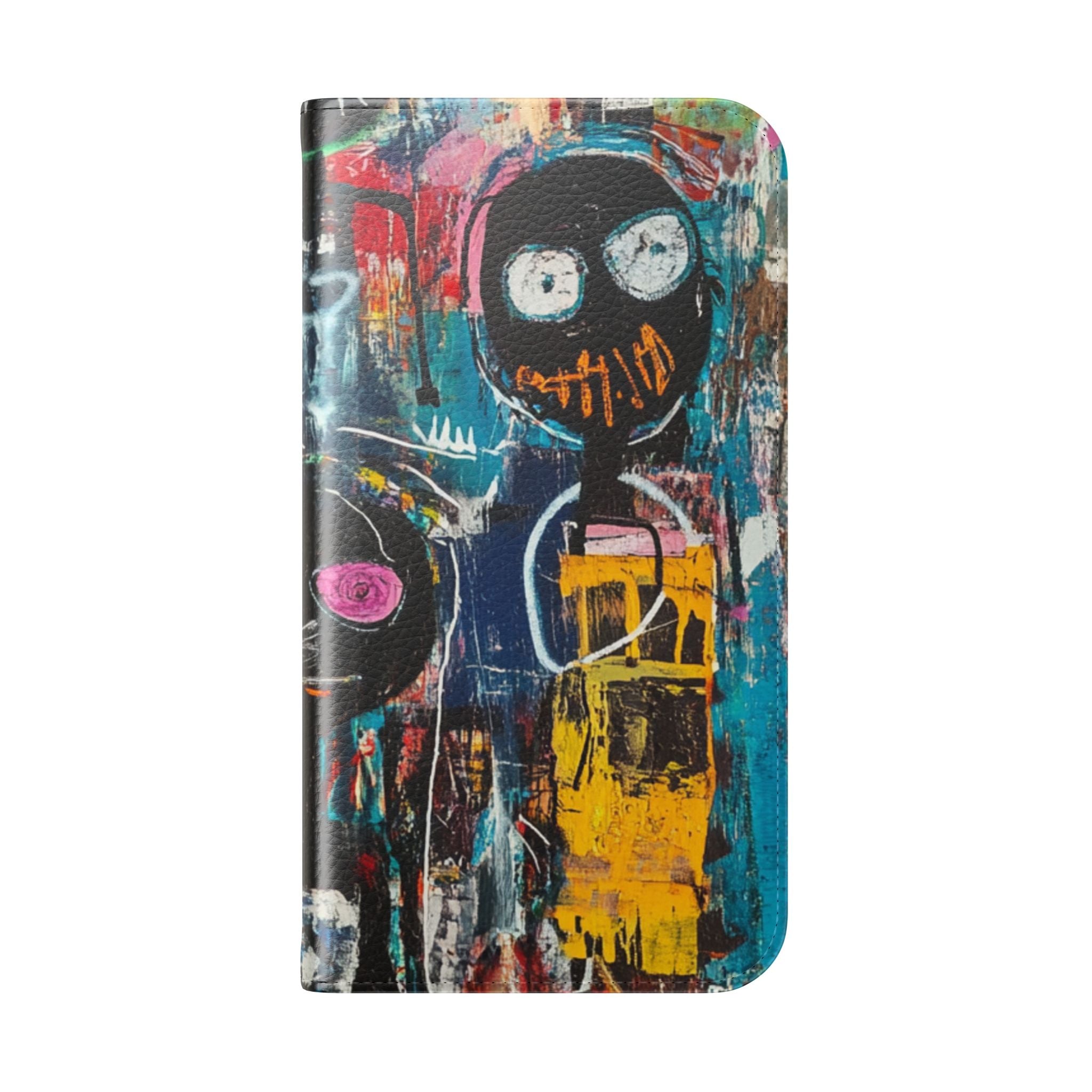 Wide-Eyed Faces - iPhone 16 Pro Case - Wallet