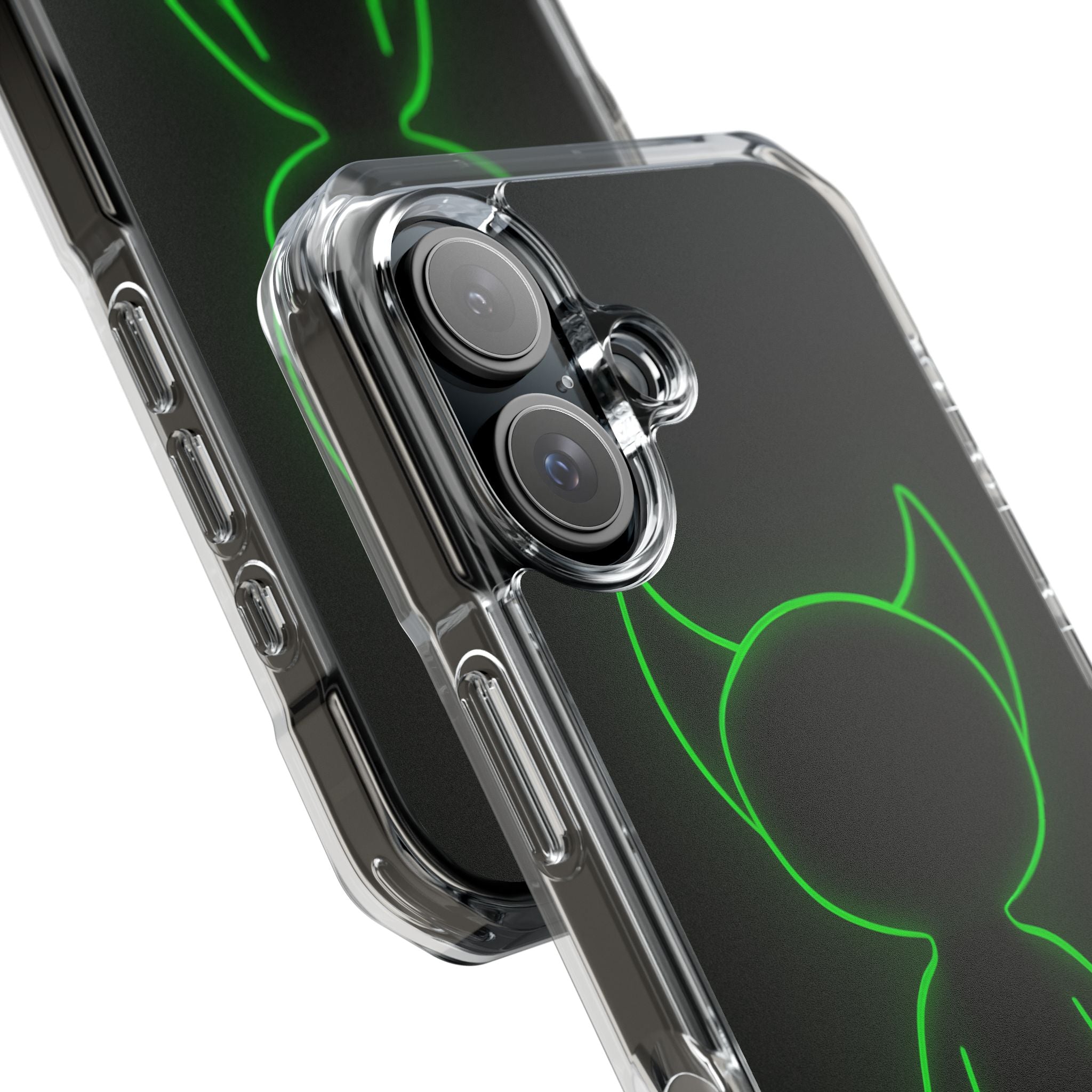 Neon Horned Glow iPhone 16 Case - Impact